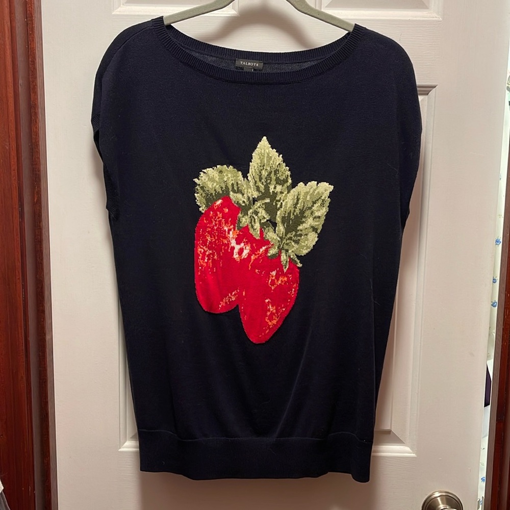 Talbots Strawberry Top